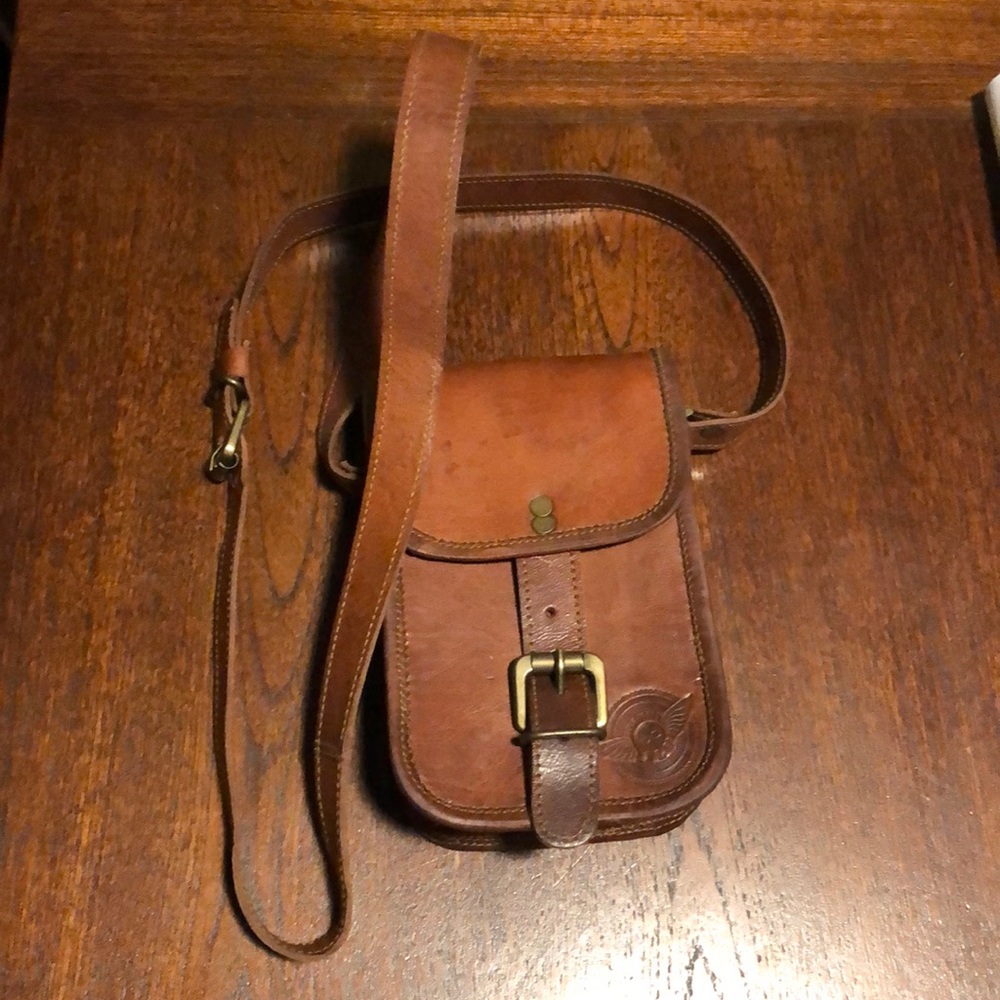leather crossbody purse